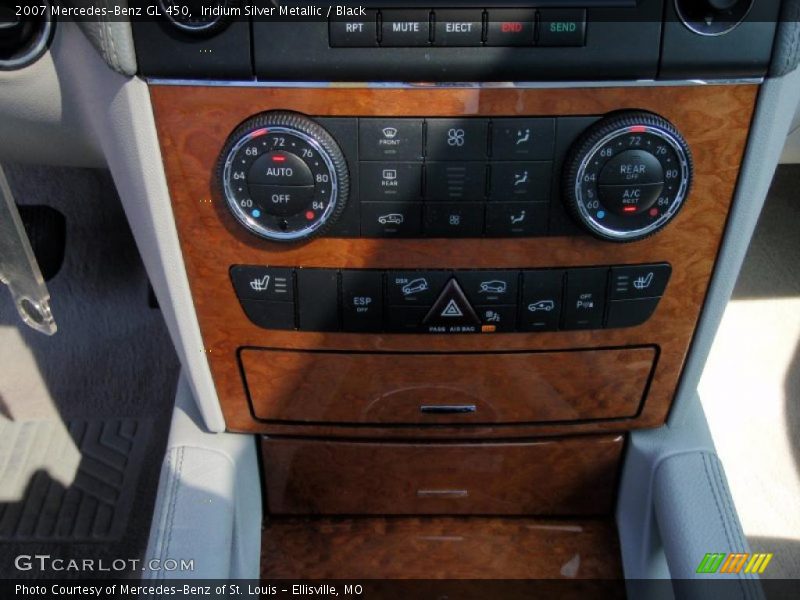 Iridium Silver Metallic / Black 2007 Mercedes-Benz GL 450