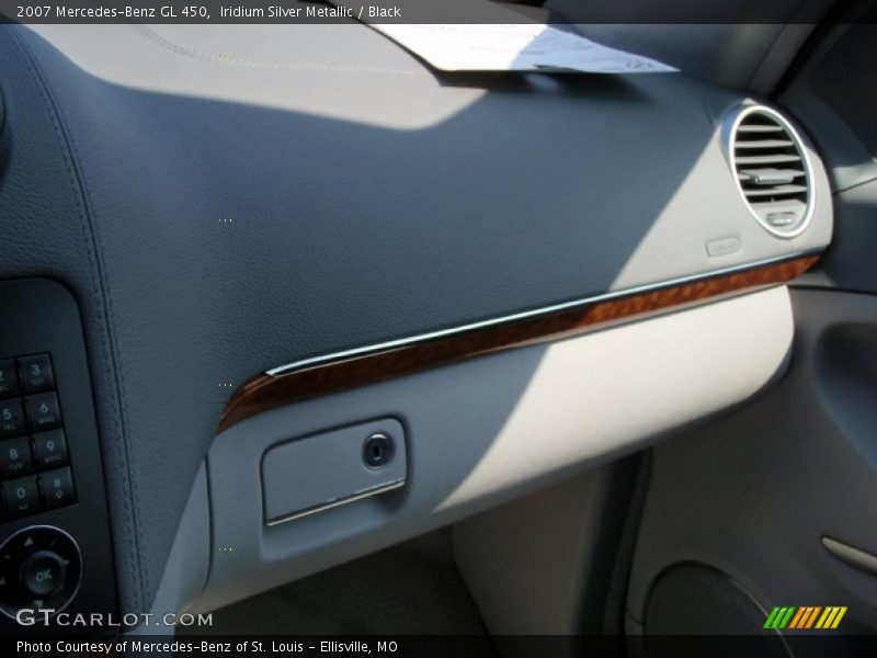 Iridium Silver Metallic / Black 2007 Mercedes-Benz GL 450