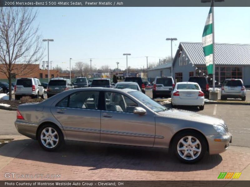 Pewter Metallic / Ash 2006 Mercedes-Benz S 500 4Matic Sedan