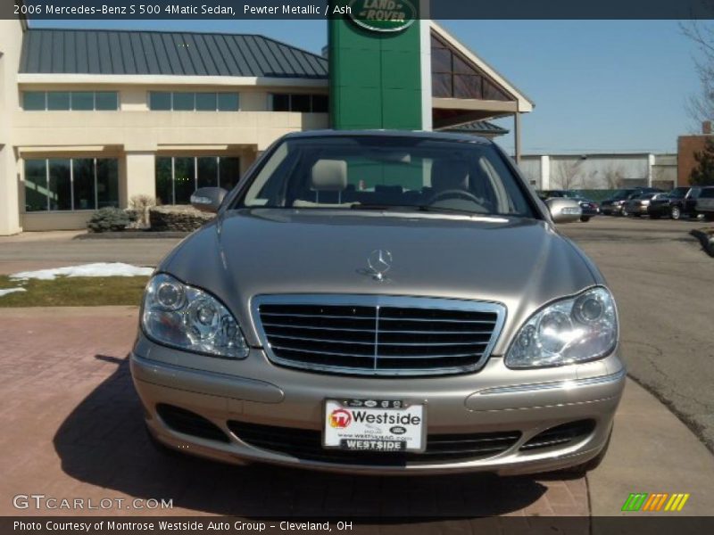 Pewter Metallic / Ash 2006 Mercedes-Benz S 500 4Matic Sedan