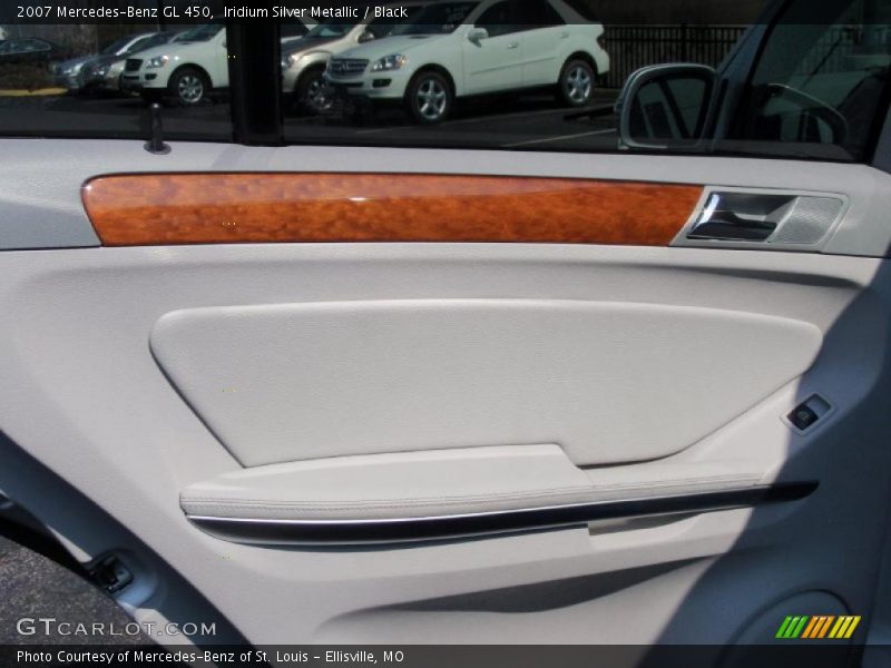 Iridium Silver Metallic / Black 2007 Mercedes-Benz GL 450