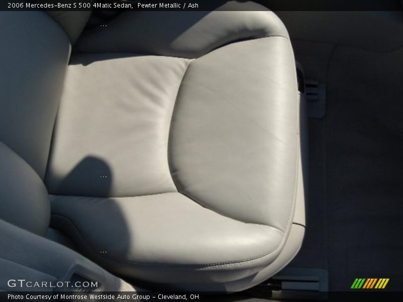 Pewter Metallic / Ash 2006 Mercedes-Benz S 500 4Matic Sedan