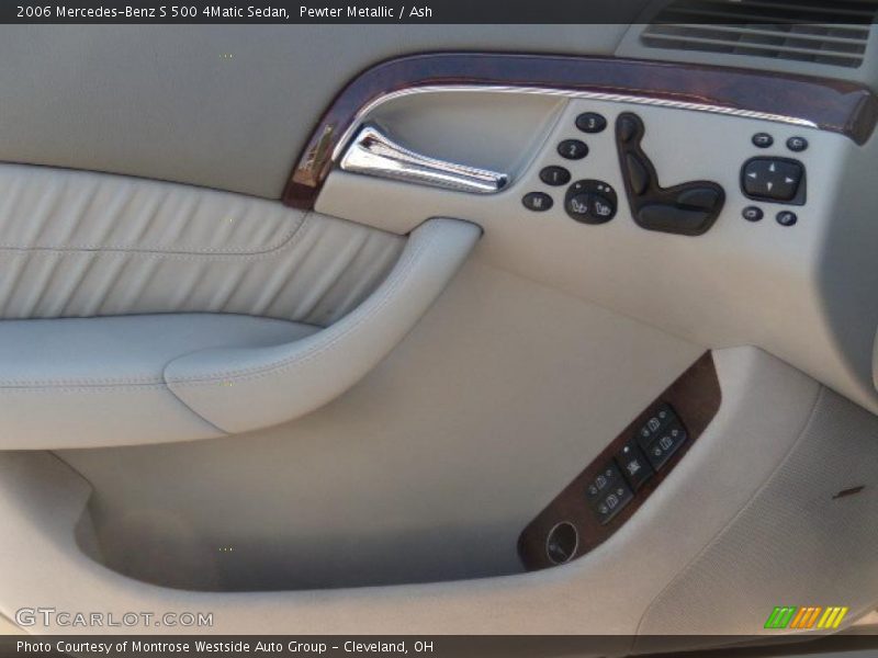 Pewter Metallic / Ash 2006 Mercedes-Benz S 500 4Matic Sedan