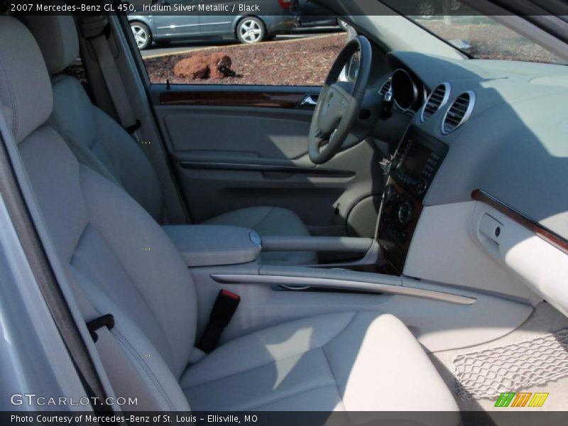 Iridium Silver Metallic / Black 2007 Mercedes-Benz GL 450