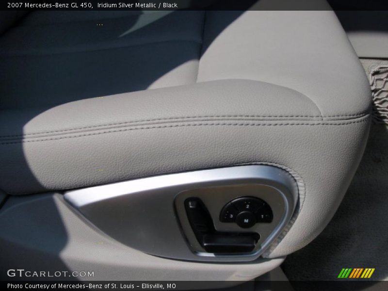 Iridium Silver Metallic / Black 2007 Mercedes-Benz GL 450