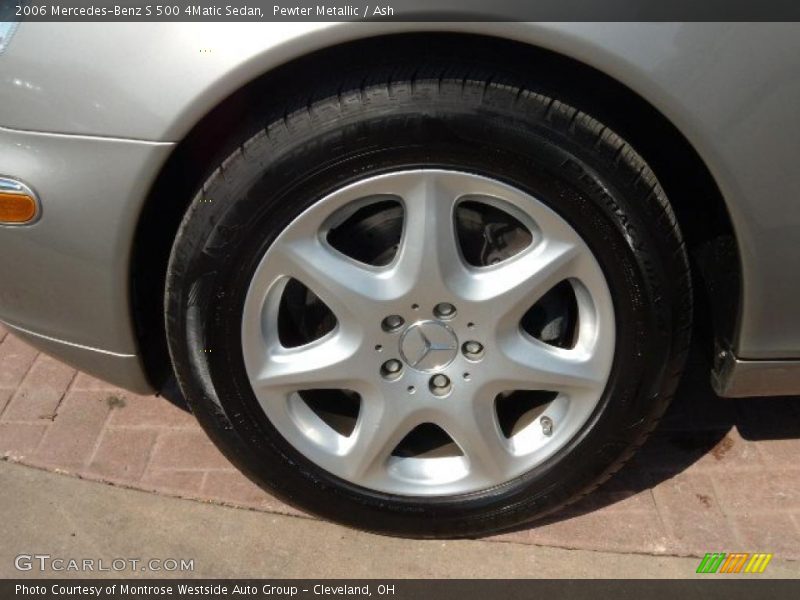 Pewter Metallic / Ash 2006 Mercedes-Benz S 500 4Matic Sedan