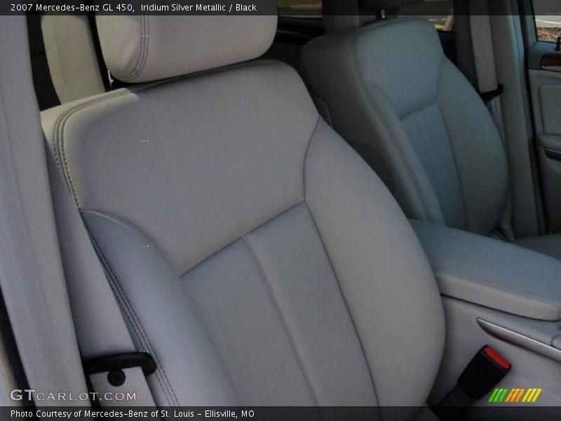 Iridium Silver Metallic / Black 2007 Mercedes-Benz GL 450