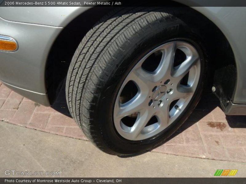 Pewter Metallic / Ash 2006 Mercedes-Benz S 500 4Matic Sedan