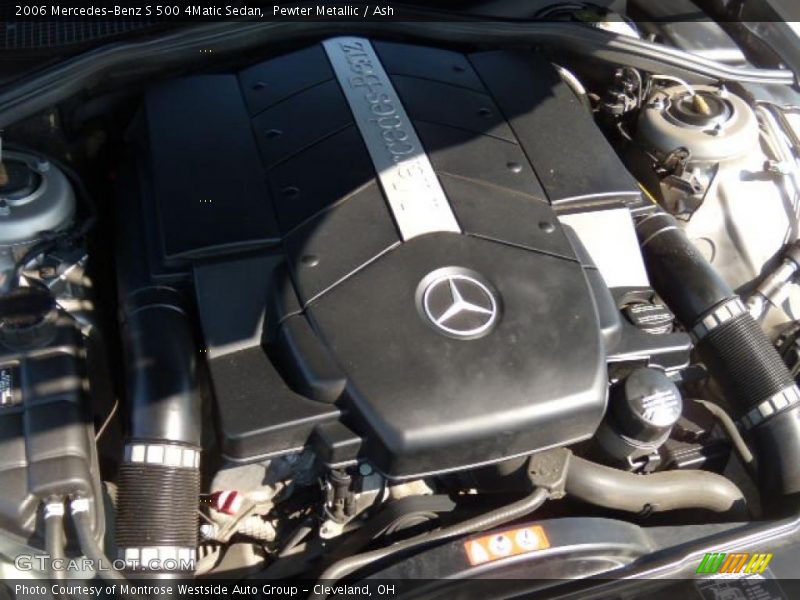 Pewter Metallic / Ash 2006 Mercedes-Benz S 500 4Matic Sedan
