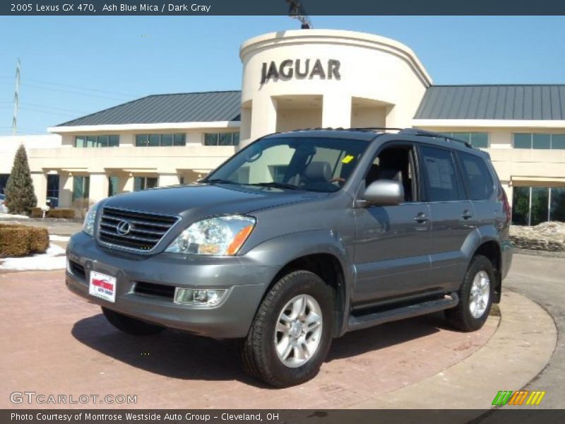 Ash Blue Mica / Dark Gray 2005 Lexus GX 470