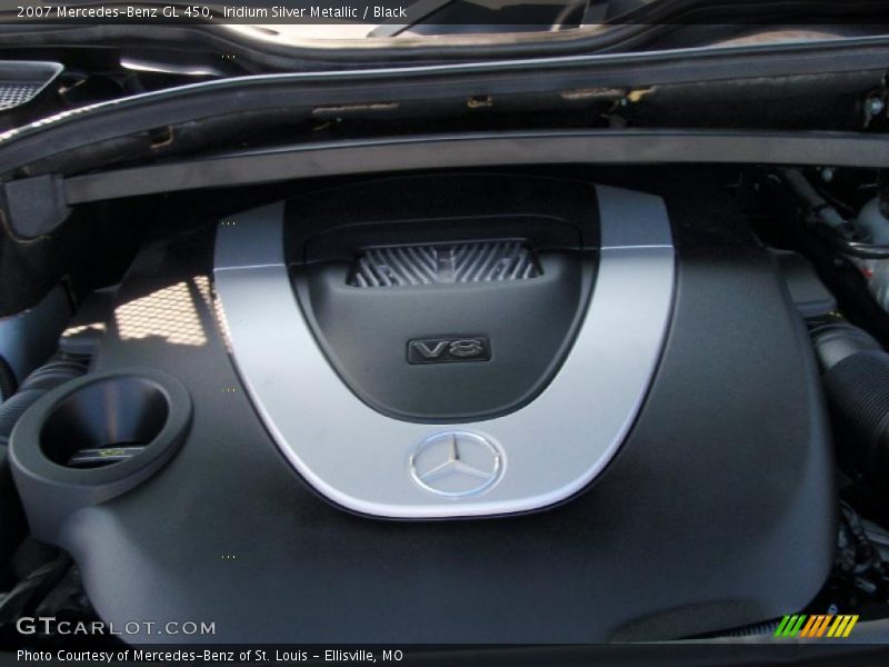 Iridium Silver Metallic / Black 2007 Mercedes-Benz GL 450
