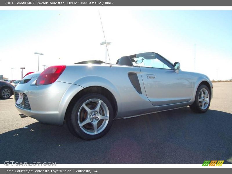 Liquid Silver Metallic / Black 2001 Toyota MR2 Spyder Roadster