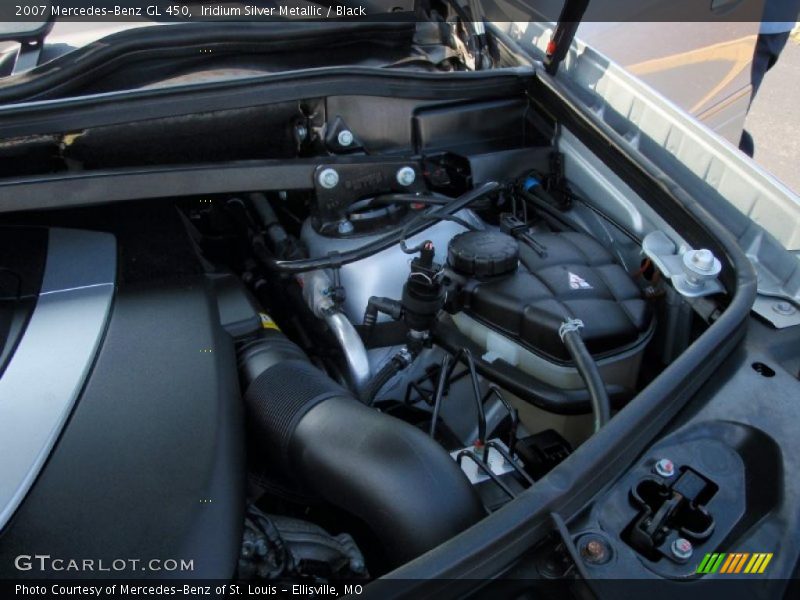 Iridium Silver Metallic / Black 2007 Mercedes-Benz GL 450
