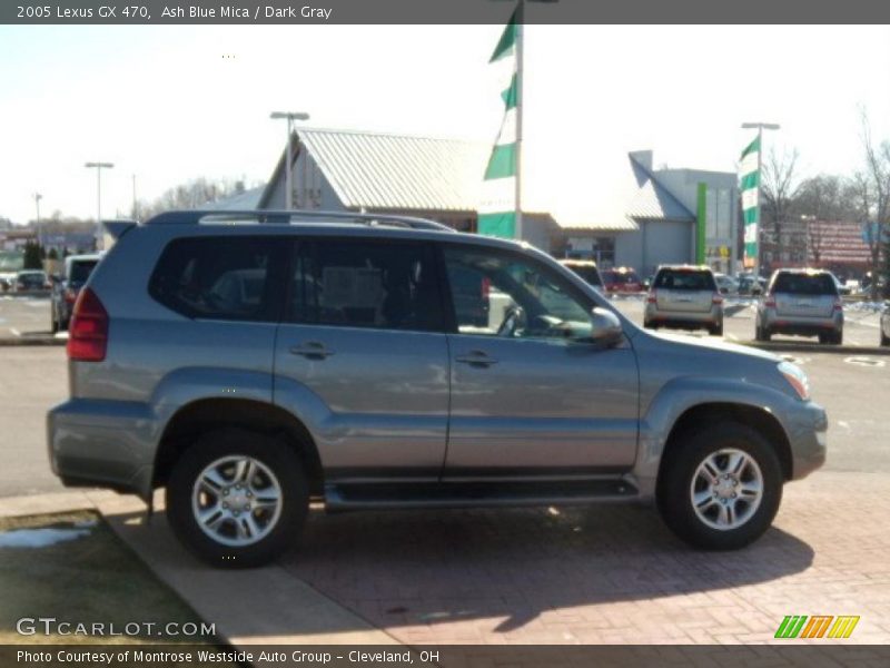 Ash Blue Mica / Dark Gray 2005 Lexus GX 470