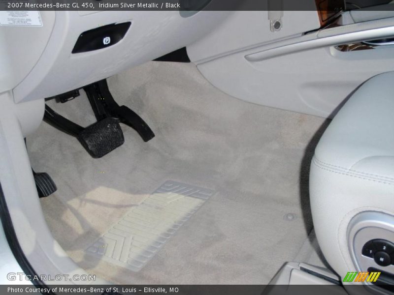 Iridium Silver Metallic / Black 2007 Mercedes-Benz GL 450