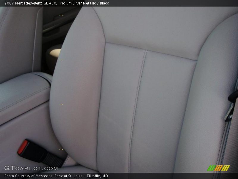 Iridium Silver Metallic / Black 2007 Mercedes-Benz GL 450
