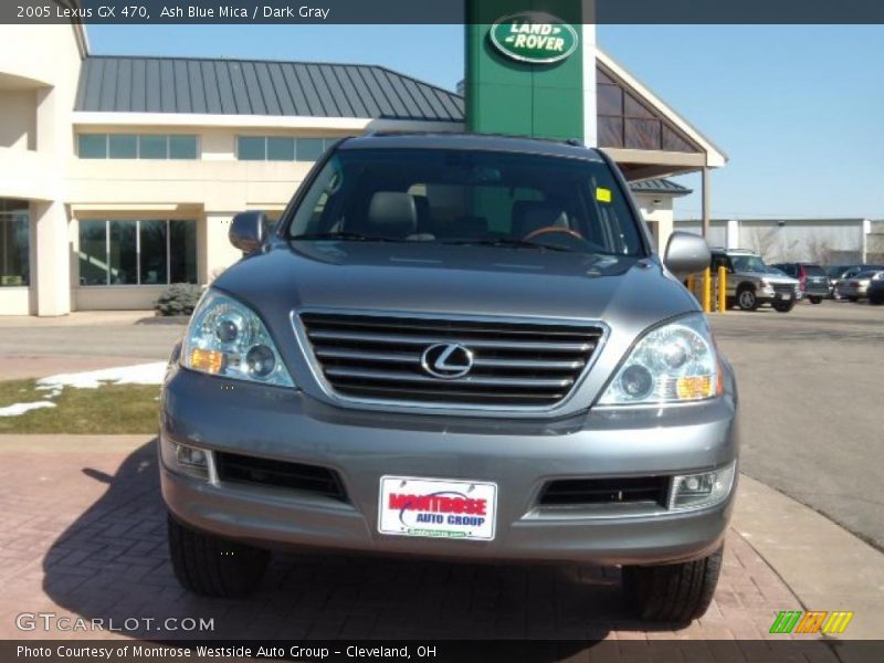 Ash Blue Mica / Dark Gray 2005 Lexus GX 470