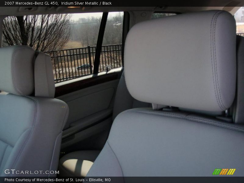 Iridium Silver Metallic / Black 2007 Mercedes-Benz GL 450