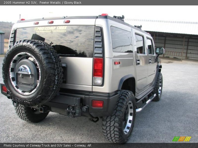 Pewter Metallic / Ebony Black 2005 Hummer H2 SUV