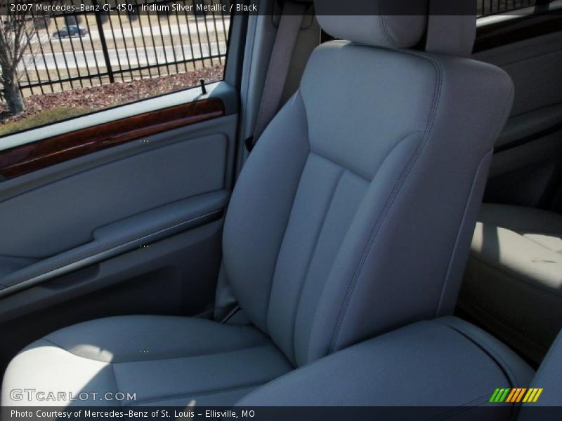 Iridium Silver Metallic / Black 2007 Mercedes-Benz GL 450