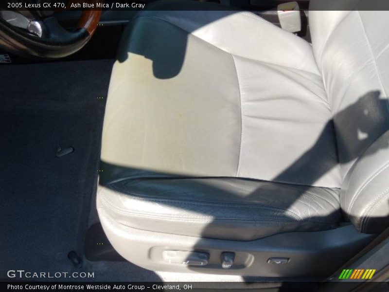 Ash Blue Mica / Dark Gray 2005 Lexus GX 470