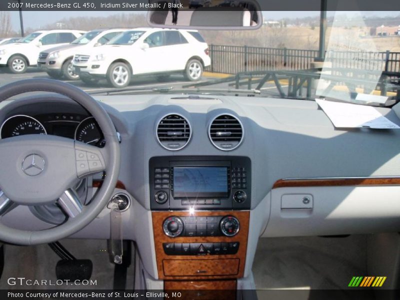 Iridium Silver Metallic / Black 2007 Mercedes-Benz GL 450