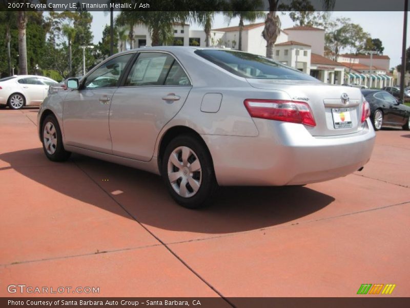 Titanium Metallic / Ash 2007 Toyota Camry LE