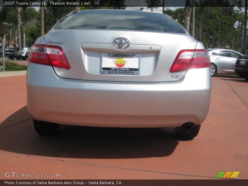 Titanium Metallic / Ash 2007 Toyota Camry LE