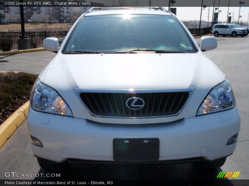 Crystal White / Ivory 2008 Lexus RX 350 AWD