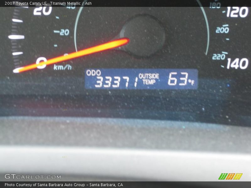 Titanium Metallic / Ash 2007 Toyota Camry LE
