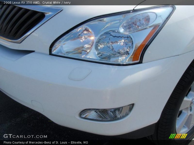 Crystal White / Ivory 2008 Lexus RX 350 AWD
