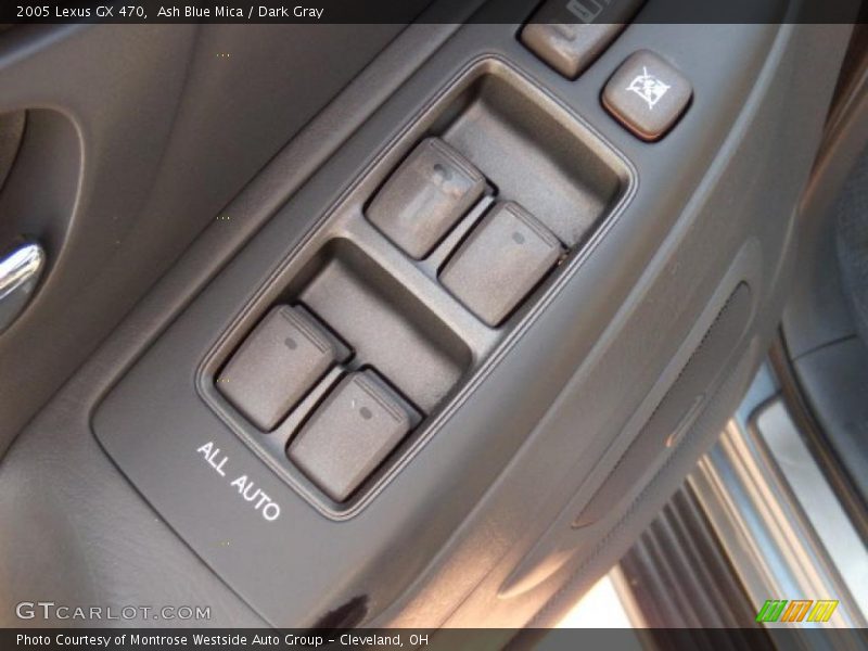 Ash Blue Mica / Dark Gray 2005 Lexus GX 470