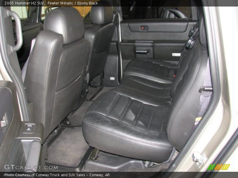 Pewter Metallic / Ebony Black 2005 Hummer H2 SUV
