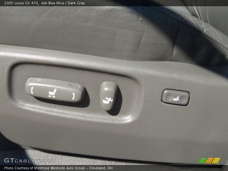 Ash Blue Mica / Dark Gray 2005 Lexus GX 470