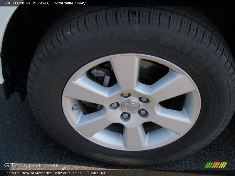 Crystal White / Ivory 2008 Lexus RX 350 AWD