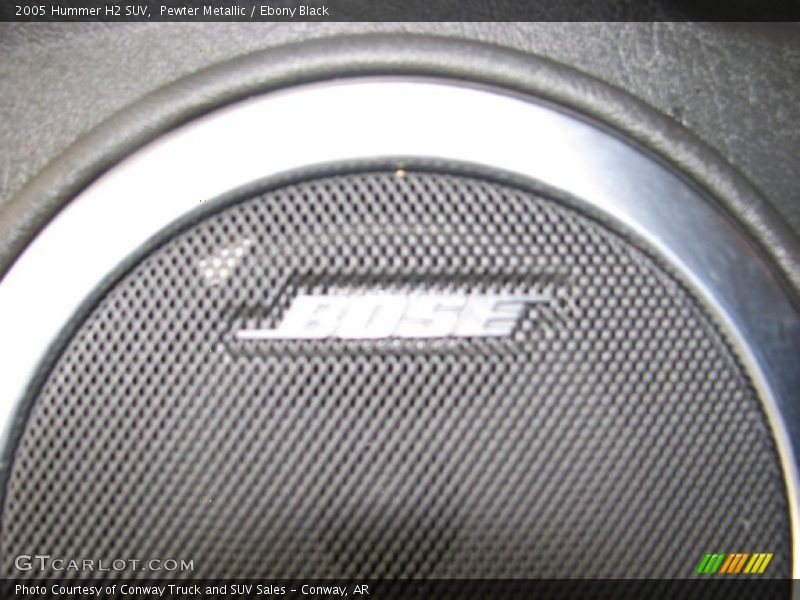 Pewter Metallic / Ebony Black 2005 Hummer H2 SUV