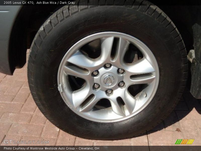 Ash Blue Mica / Dark Gray 2005 Lexus GX 470