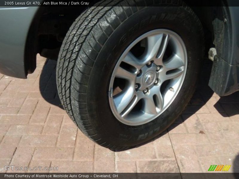 Ash Blue Mica / Dark Gray 2005 Lexus GX 470