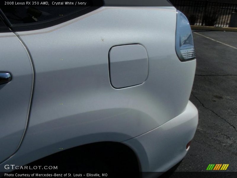 Crystal White / Ivory 2008 Lexus RX 350 AWD