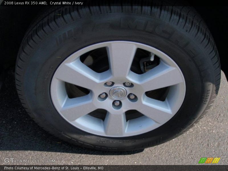 Crystal White / Ivory 2008 Lexus RX 350 AWD