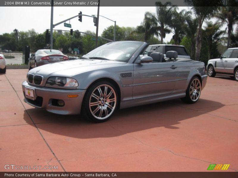 Silver Grey Metallic / Grey 2004 BMW M3 Convertible