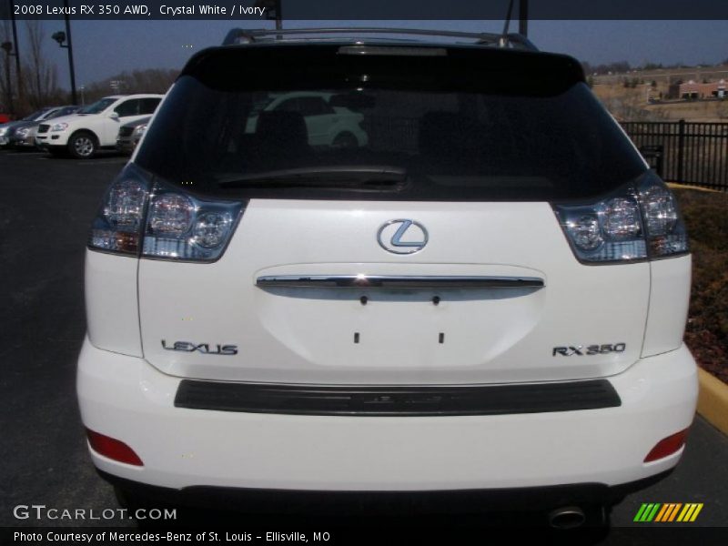 Crystal White / Ivory 2008 Lexus RX 350 AWD