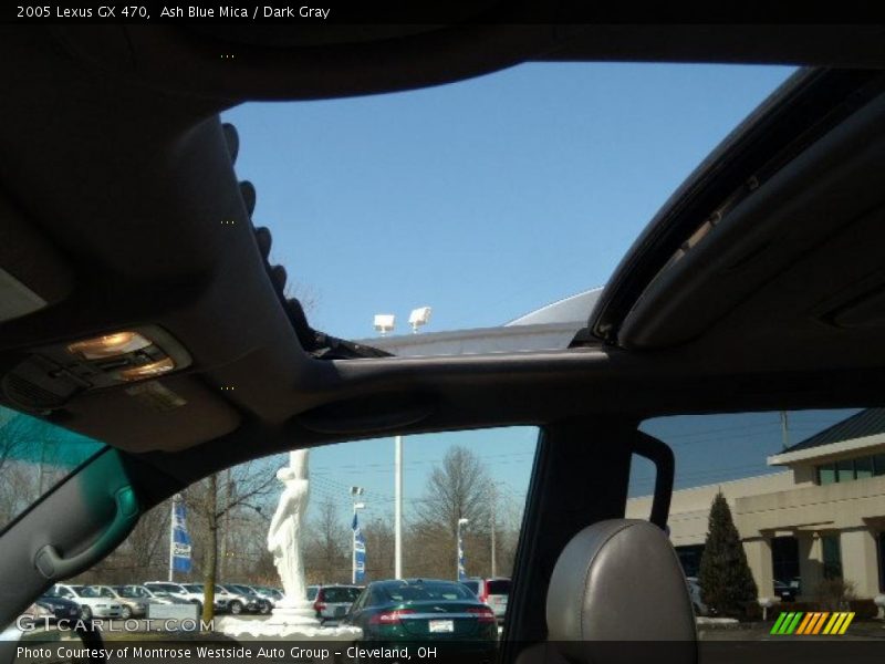 Ash Blue Mica / Dark Gray 2005 Lexus GX 470