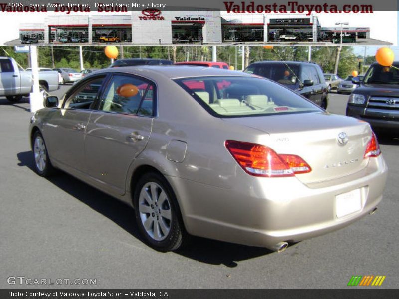 Desert Sand Mica / Ivory 2006 Toyota Avalon Limited