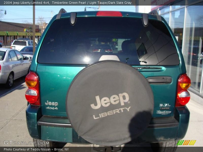Timberline Green Pearl / Light Taupe/Dark Slate Gray 2004 Jeep Liberty Limited 4x4