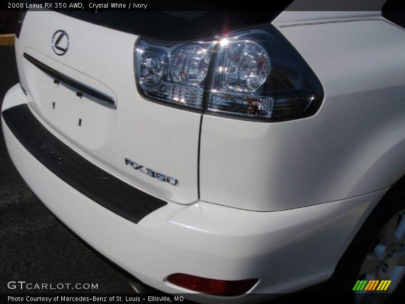 Crystal White / Ivory 2008 Lexus RX 350 AWD