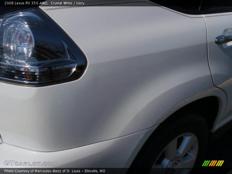 Crystal White / Ivory 2008 Lexus RX 350 AWD
