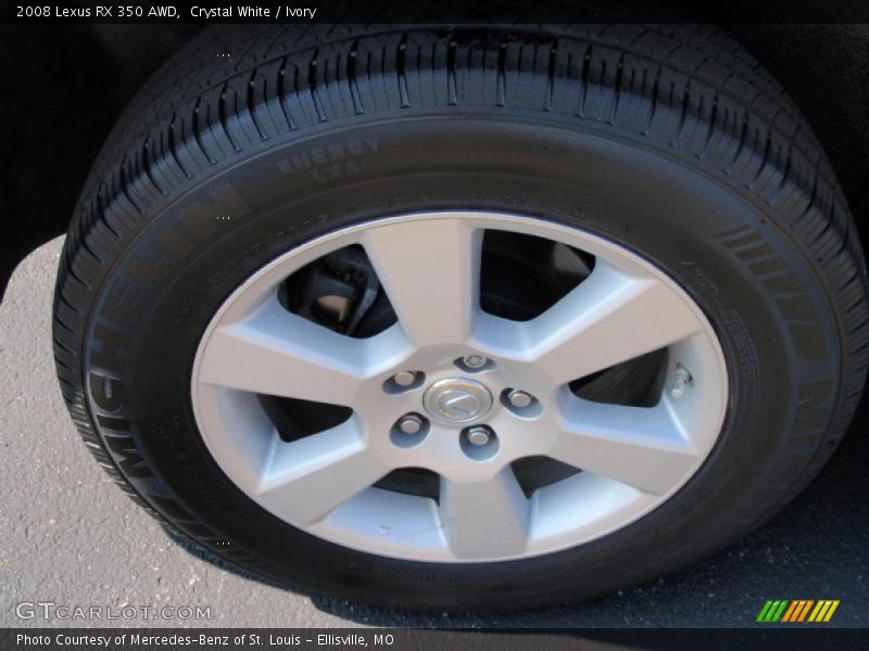 Crystal White / Ivory 2008 Lexus RX 350 AWD