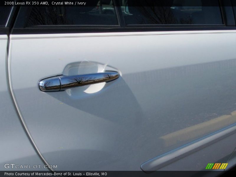 Crystal White / Ivory 2008 Lexus RX 350 AWD