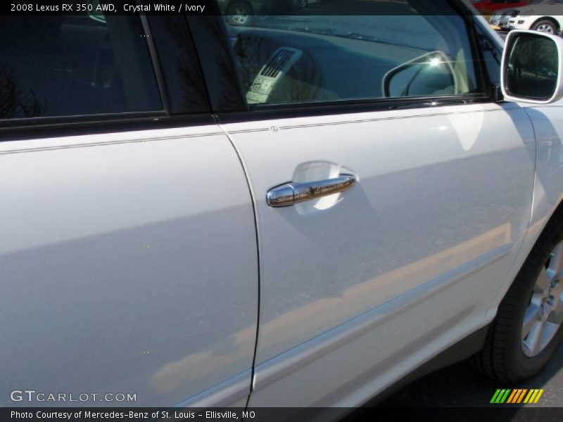 Crystal White / Ivory 2008 Lexus RX 350 AWD